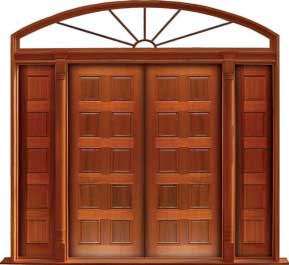 10 panel: double door