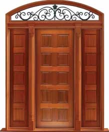 10 panel: double door