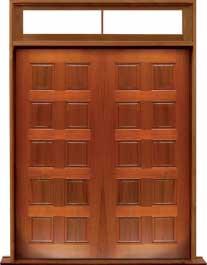 10 panel: double door