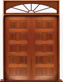 10 panel: double door