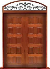 10 panel: double door