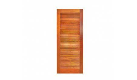 cedar slotted louvres: door only