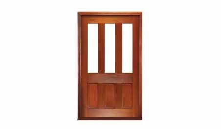 vermont fully glazed: door in frame