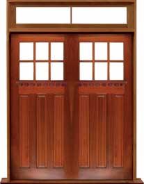 ashgrove: single door +  two sidelights