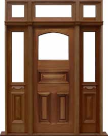 edwardian: door in frame