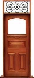 edwardian: door in frame
