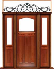 federation archtop: double door