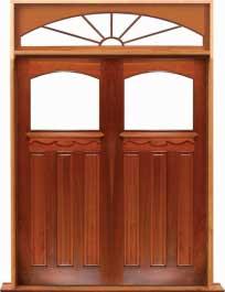 federation archtop: double door