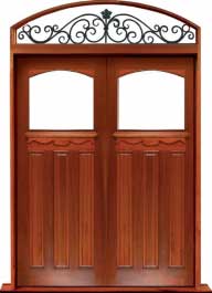 federation archtop: double door