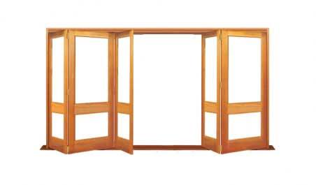 lockrail: five door bifold - 3 one way 2 the other