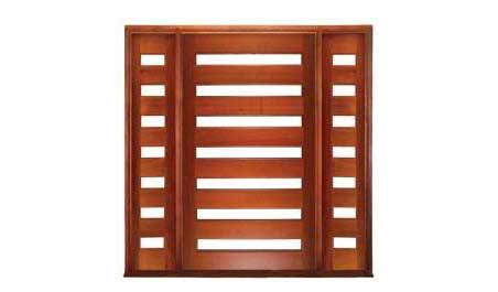 mandalay pivot: single door +  two sidelights