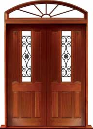 paddington with ironwork: double door