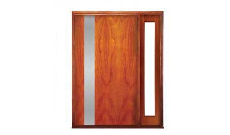 streamline pivot: single door + sidelight on right