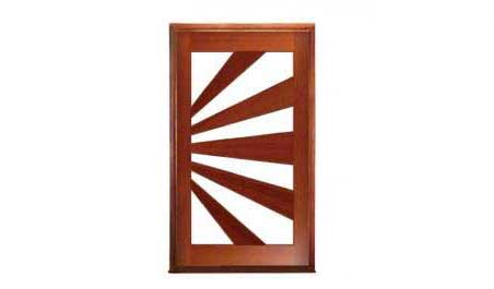 sunrise pivot: door in frame