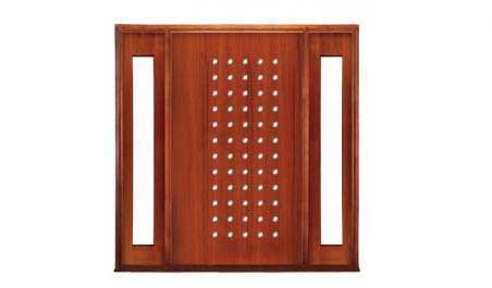 toku pivot: single door +  two sidelights